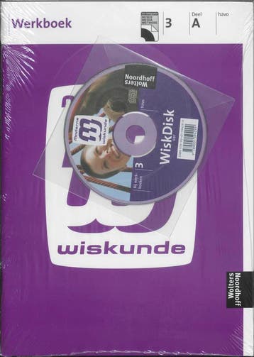 Moderne Wiskunde 3A Havo deel Werkboek druk 1 9789001594299, Zo goed als nieuw