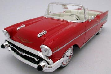 Maisto 1:18 - Model cabriolet - Chevrolet Bel Air, Nieuw