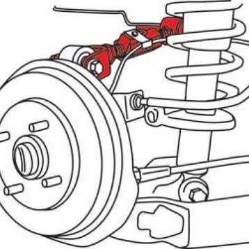 SPC Performance 01-05 Honda Civic/02-06 Acura RSX Rear EX, Ophalen of Verzenden, Nieuw