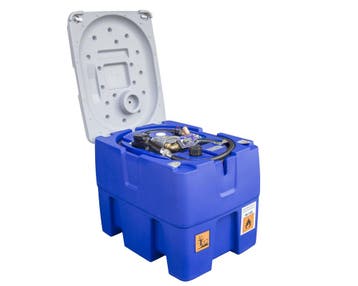 Dieseltank mobiel Tech tank 220 liter + 24V pomp, Verzenden