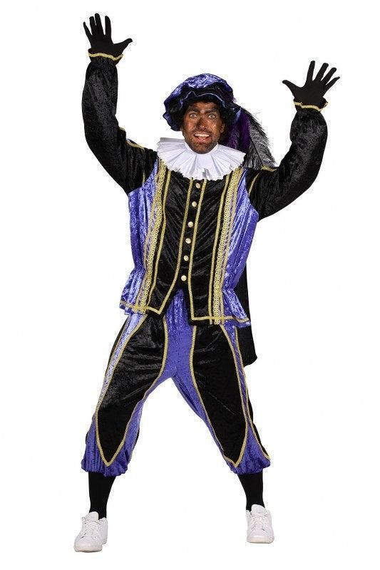 Pietenpak Bilbao met Cape Paars-Zwart - M, Diversen, Sinterklaas, Verzenden