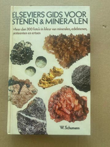 Elseviers Gids Stenen Mineralen Fosielen - 300 kleurenfotos, Verzenden