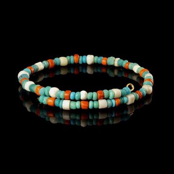 Oud-Romeins, Keizerrijk Armband met Romeinse glazen kralen