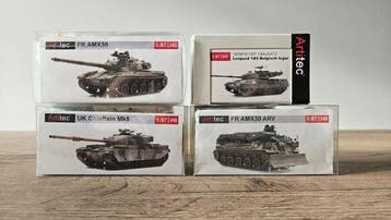 Artitec 1:87 - Model militair voertuig (4) - Artitec 1:87 –, Nieuw