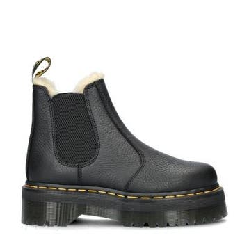 Dr. Martens Quad chelseaboots voor dames in het Zwart, Kleding | Dames, Verzenden, Zwart, Lage of Enkellaarzen, Nieuw
