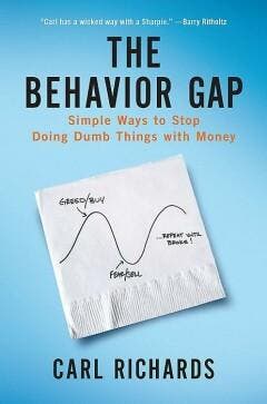 The Behaviour Gap - Carl Richards 9781591844648, Verzenden, Zo goed als nieuw, Carl Richards
