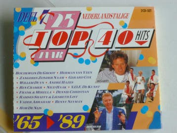 25 Jaar Nederlandstalige Top 40 Hits - Deel 7 / 1965-89 (2 C, Ophalen of Verzenden, Zo goed als nieuw