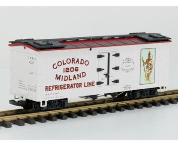 LGB 4072-P01 Colorado Midland Boxcar 1206 (Goederenwagons), Gebruikt, Overige typen, Ophalen of Verzenden, LGB