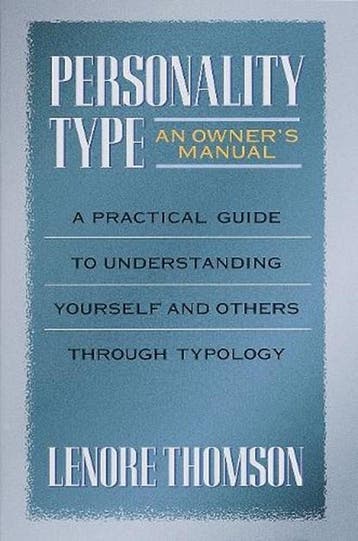 Personality Type | 9780877739876 | THOMSON,  Lenore Bentz, Ophalen of Verzenden, Zo goed als nieuw, THOMSON,  Lenore Bentz