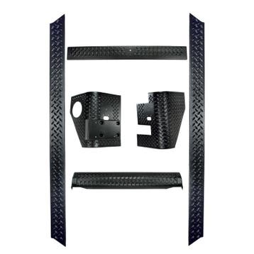 Rugged Ridge 6-Piece Body Armor Kit 97-06 Jeep Wrangler TJ, Ophalen of Verzenden, Nieuw