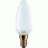 kaarslamp E14 fitting 60 watt - mat, Gloeilamp, 60 watt of meer, E14 (klein), Nieuw