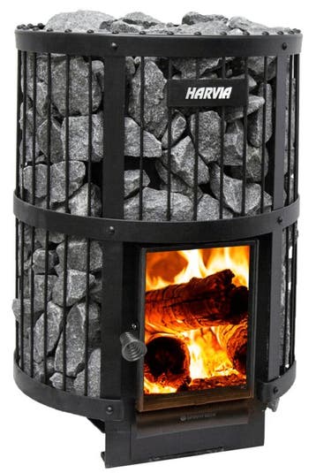 Harvia Legend 240 GreenFlame houtgestookte saunakachel, Ophalen of Verzenden, Nieuw
