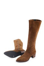 Notre-V Laarzen in maat 39 Cognac, Kleding | Dames, Schoenen, Overige kleuren, Verzenden, Zo goed als nieuw, Hoge laarzen