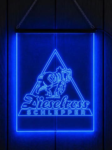 Led bord Dieselross, Ophalen of Verzenden, Nieuw, Reclamebord