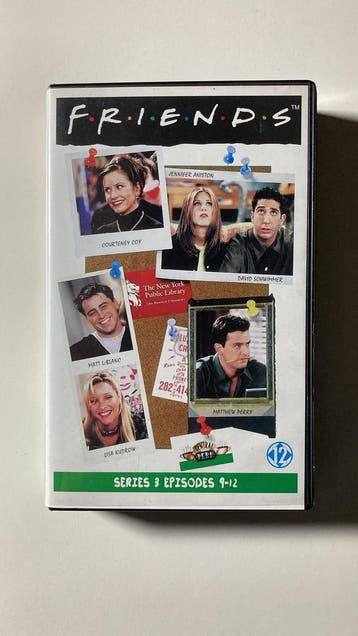 FRIENDS SERIES 3 EPISODES 9-12 (VHS), Cd's en Dvd's, Verzenden, Gebruikt