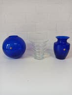 Glasfabriek Leerdam - Siem van der Marel - Vaas (3) - Glas, Antiek en Kunst, Antiek | Glas en Kristal