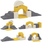 7-delig Set Klimblokken Voor Babys &amp; Peuters, Zacht Kli, Verzenden, Nieuw