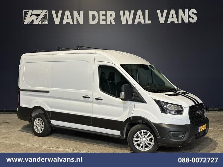 Ford Transit L2 H2 | Lease vanaf 307,- p/mnd, Auto's, Ford, Dealer onderhouden, Te koop, Handgeschakeld, Diesel, Wit, Transit