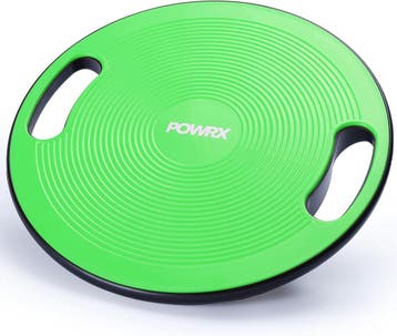 Balanstrainer POWRX Groen | Retourdeal 44% Korting, Ophalen of Verzenden, Zo goed als nieuw, Rug, Balansbord