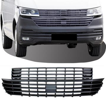 Grill Volkswagen Transporter T6.1 Embleemloos Zwart, Ophalen of Verzenden, Nieuw