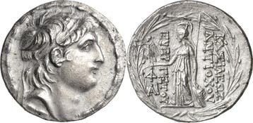 Tetradrachme 138/129 v Chr, Syria Koenigreich der Seleuki..., Verzenden