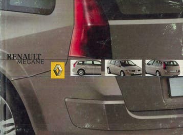 2004 Renault Megane Break Instructieboekje Nederlands, Ophalen