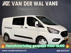 Ford Transit Custom | 2.0 TDCI 130pk L2H1 Dubbele Cabine, Auto's, Gebruikt, Euro 6, Wit, Dealer onderhouden