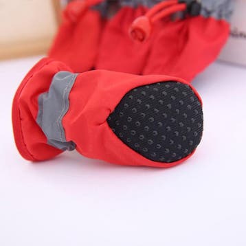 Hondenschoenen Gripzolen Elastische Sluiting - Spatbestendig, Ophalen of Verzenden, Zo goed als nieuw