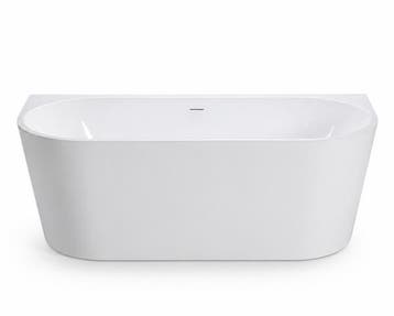 SALE - SALE - Eiby 150 - Glans wit - Halfvrijstaand bad  -, Ophalen of Verzenden, Nieuw