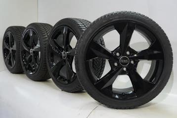 Audi A3 S3 8Y 8V 18 inch velgen Dunlop Winterbanden Originee, Auto-onderdelen, Banden en Velgen, 18 inch, Gebruikt, Velg(en), Winterbanden