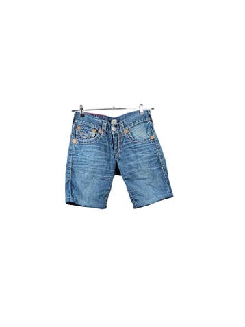 True Religion Korte broeken Dames maat W34 Blauw Vintage, Ophalen of Verzenden, Nieuw