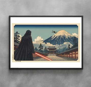 Star Wars - Duel at Fuji Temple - Sith Star Wars - Pop Art -, Nieuw