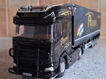 WSI 1:50 - Model vrachtwagen - DAF XG+ - trekker met, Nieuw