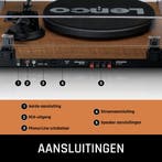 Lenco Platenspeler met Bluetooth - Twee externe Speakers - I, Audio, Tv en Foto, Platenspelers, Verzenden, Zo goed als nieuw