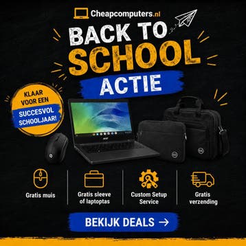 De Back 2 School-acties zijn gestart bij Cheapcomputers!, Computers en Software, Windows Laptops, 256 GB, Qwerty, Cheapcomputers
