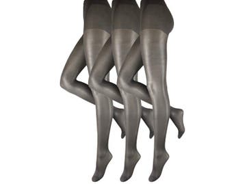 Corrigerende panty - 3 stuks - 30 den - Grafietgrijs, Verzenden, Nieuw