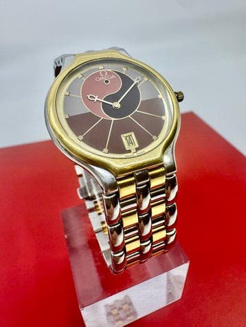 Omega - De Ville Symbol - Yin Yang - 18k Gold / SS - Zonder, Nieuw