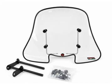 Veiling - FACO Windscherm Piaggio Zip 2000 Medium Transparan, Nieuw