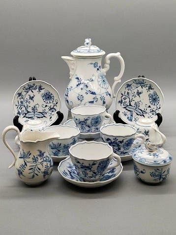 Koffieservies - Ernst Teichert Meissen – Porzellan