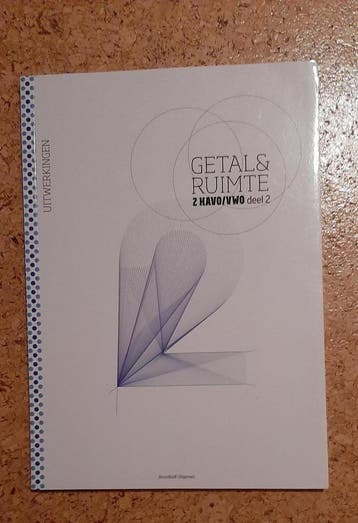Getal & Ruimte 10e ed havo/vwo 2 uitwerkingen deel 2, Boeken, Verzenden, Zo goed als nieuw, L.A. Reichard