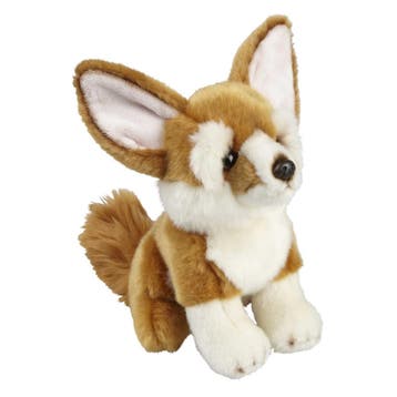 Woestijnvos/Fennec knuffel - pluche - 18 cm - dierenknuffel, Verzenden, Nieuw