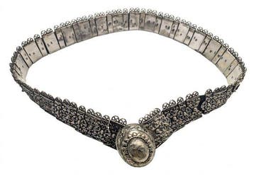 Ottomaanse / Balkanriem - 910 g - Zilver - Ottomaanse Rijk -