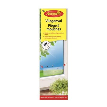 Vliegenval | Aeroxon (Sticker, Doorzichtig, Gifvrij), Verzenden, Nieuw