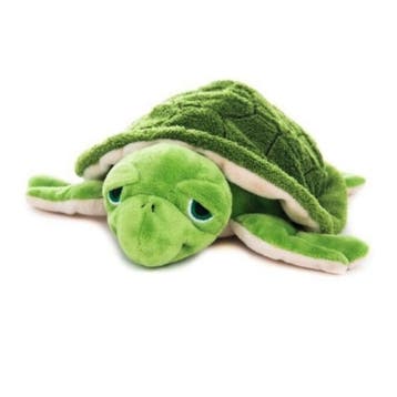 Habibi zeeschildpad knuffel - magnetron - 18 cm, Verzenden, Nieuw