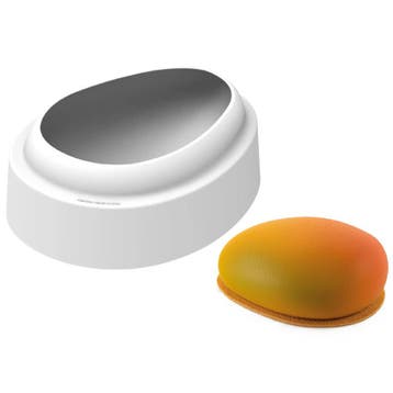 Silikomart Siliconen Bakvorm Mango 15,5x11,4cm + Cutter, Hobby en Vrije tijd, Taarten en Cupcakes maken, Verzenden, Nieuw