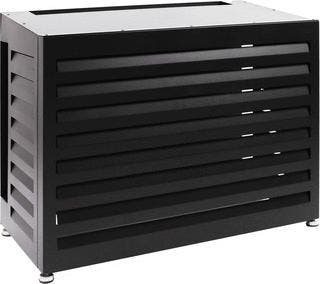 Kap Warmtepomp/Airco | Aluminium | Zwart | 550x1100x850 mm, Verzenden, Nieuw in verpakking