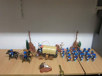 Playmobil - Playmobil noordelijke Soldaten Burgeroorlog -
