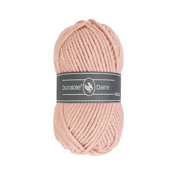 Durable Dare 2192 Pale Pink - Haakgaren / Breigaren, Ophalen of Verzenden, Nieuw, Breien of Haken, Wol of Garen