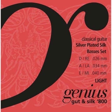 Galli GR2640 snarenset voor klassieke gitaar, Gut & Silk,, Ophalen of Verzenden, Nieuw
