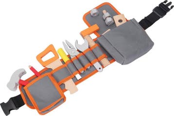 New Classic Toys - Gereedschapsgordel - Oranje - 16, Ophalen of Verzenden, Zo goed als nieuw